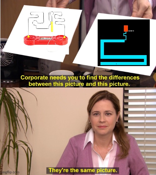 Scary childhood game | image tagged in memes,they're the same picture,funny | made w/ Imgflip meme maker