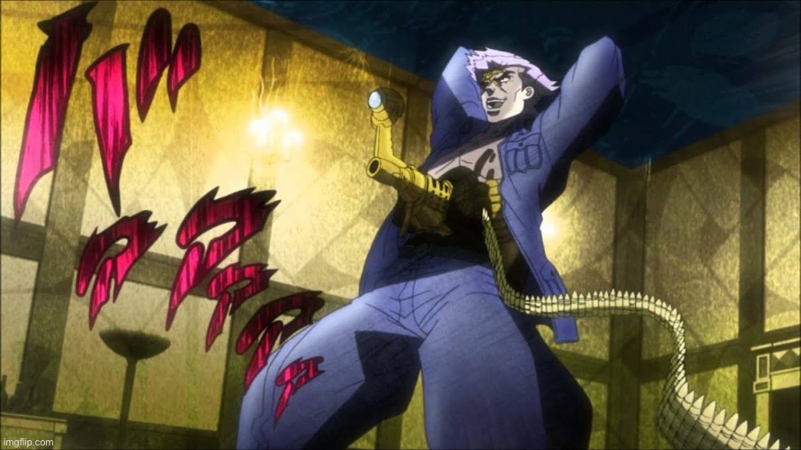 JoJo's Bizarre Adventure Stroheim | image tagged in jojo's bizarre adventure stroheim | made w/ Imgflip meme maker