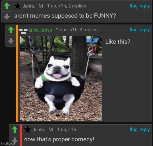 You know this is old shit because Jehlo still has mod | image tagged in now that's proper comedy | made w/ Imgflip meme maker