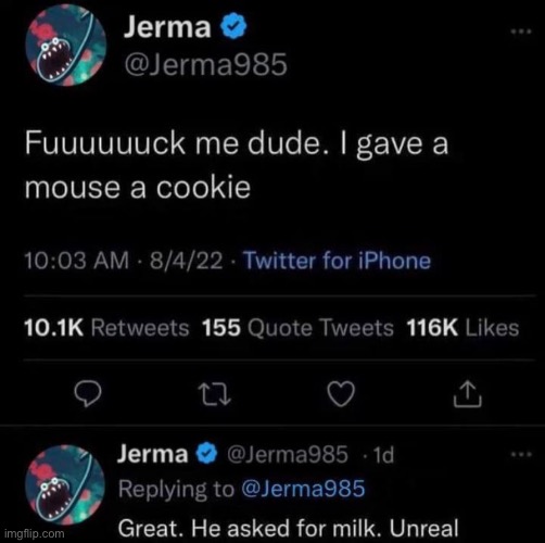 If you give a mouse a cookie | made w/ Imgflip meme maker
