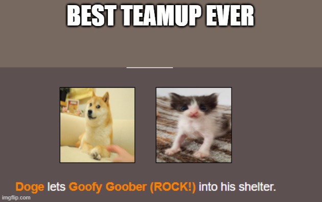 BEST TEAMUP EVER | made w/ Imgflip meme maker