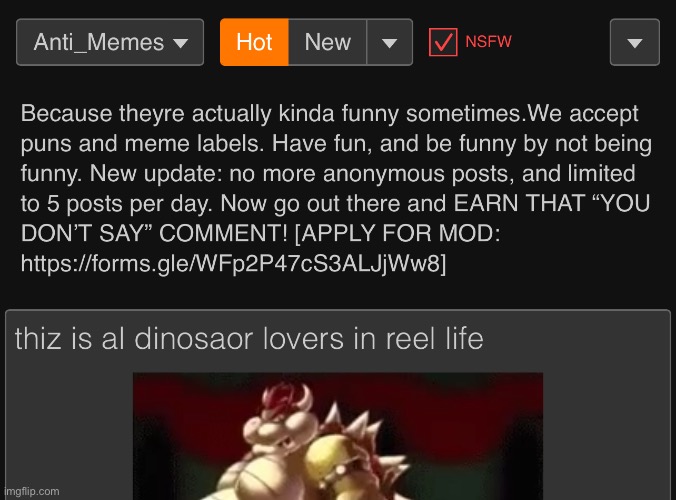 the link was fowser bart | made w/ Imgflip meme maker