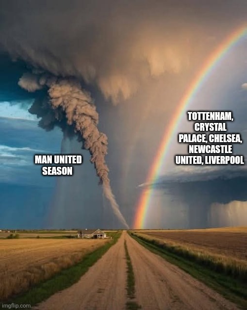 TOTTENHAM, CRYSTAL PALACE, CHELSEA, NEWCASTLE UNITED, LIVERPOOL; MAN UNITED SEASON | image tagged in football | made w/ Imgflip meme maker