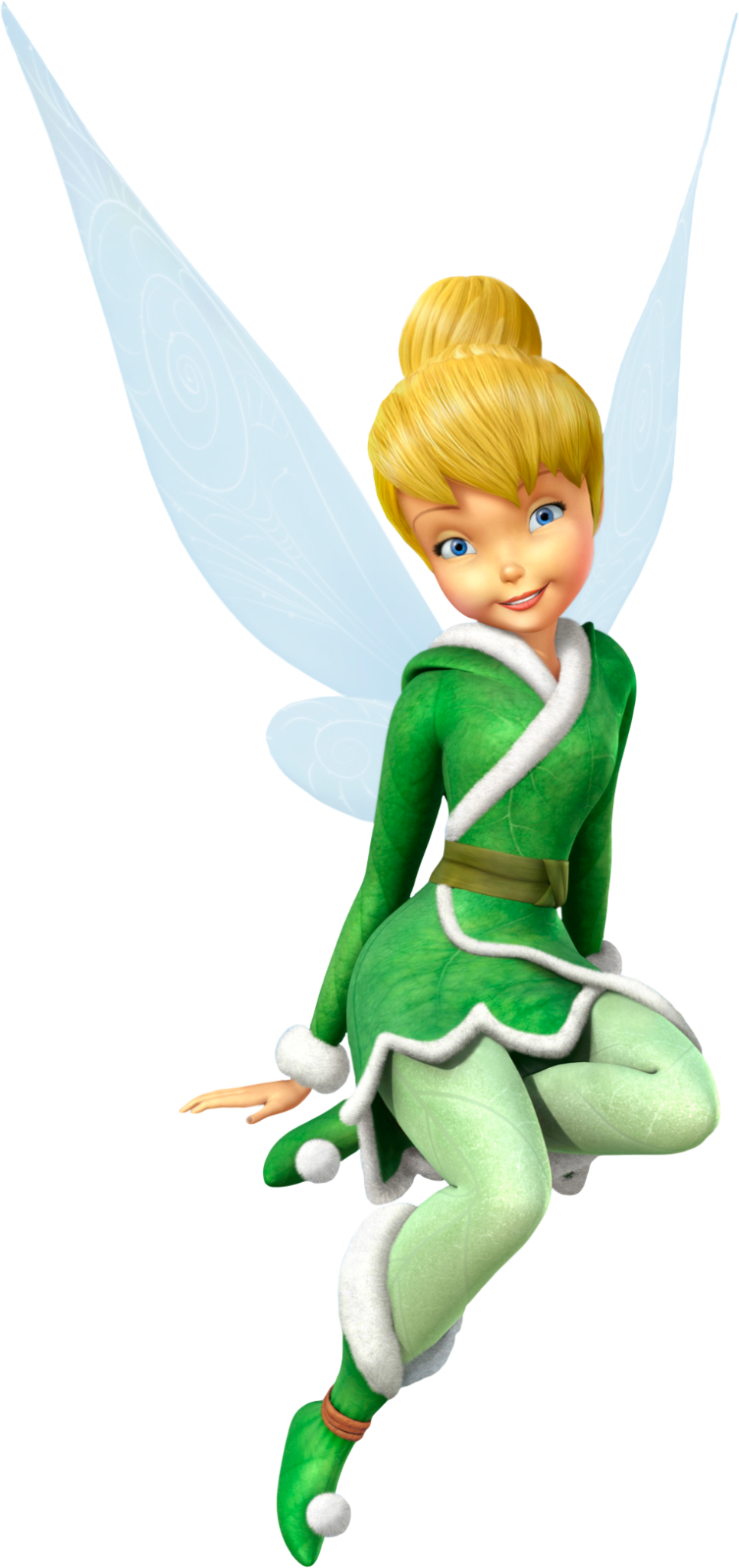Winter Tinker Bell Blank Meme Template