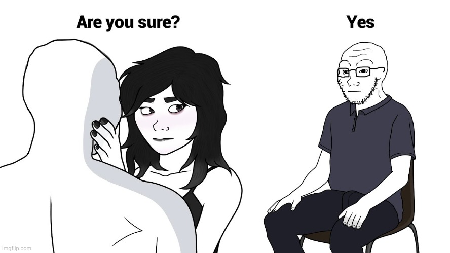 Wojak cuck | image tagged in wojak cuck | made w/ Imgflip meme maker