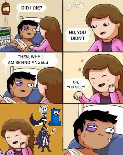 i'm really sorry for making this. why am i | ANGELS | image tagged in why am i seeing an angel,please dont open this,dont open this i begged you,just dont open it ok,why do you open it | made w/ Imgflip meme maker