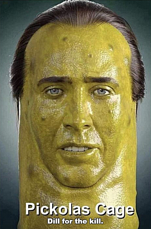 Found in a jar. | Dill for the kill. | image tagged in memes,cursed,cage | made w/ Imgflip meme maker