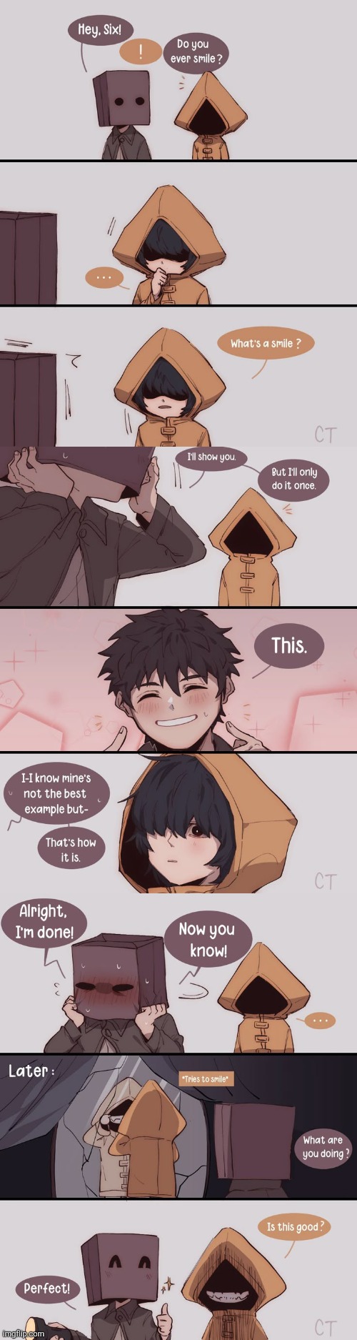 The silly goobers :D | image tagged in little nightmares | made w/ Imgflip meme maker