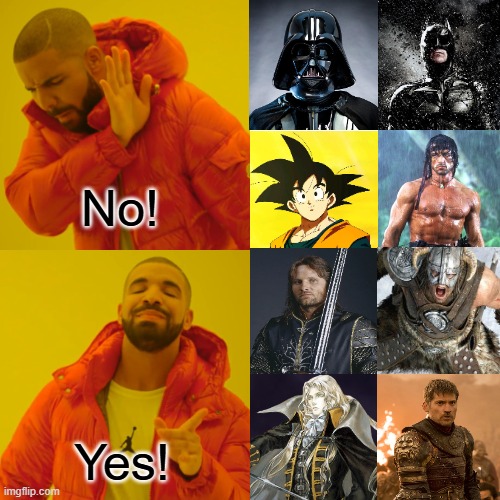Guest Characters I want to see in Soul Calibur 7 | No! Yes! | image tagged in guest characters,soul calibur,fighting games,3d fighters | made w/ Imgflip meme maker