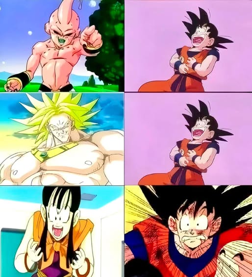 goku dont funny Blank Meme Template