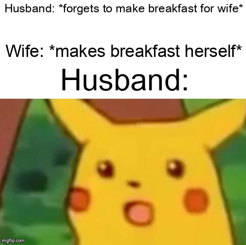 breakfast prepare wife