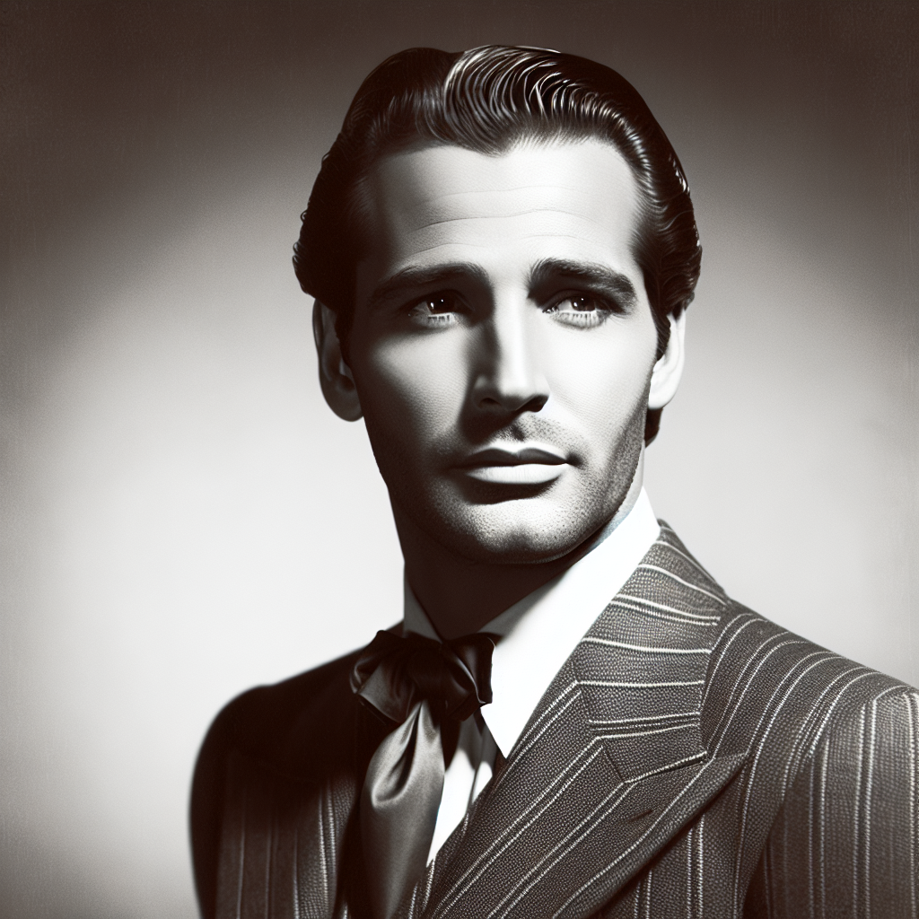 black and white film actor Blank Meme Template