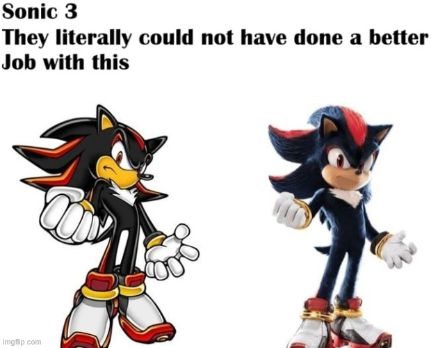 Shadow from Sonic 3 | image tagged in sonic the hedgehog,meme,lattice climbing,movies,climbing,shadow the hedgehog | made w/ Imgflip meme maker