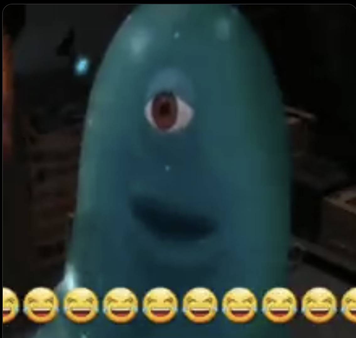 one eye green Blank Meme Template