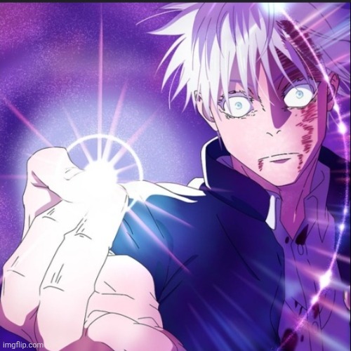 image tagged in hollow purple | made w/ Imgflip meme maker