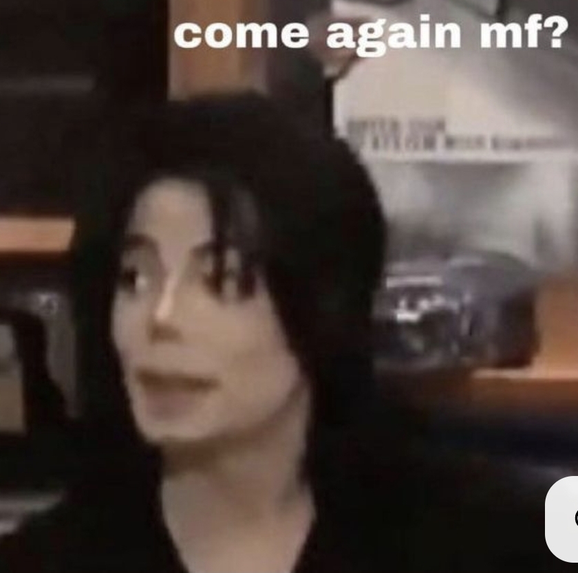 Scared Michael Jackson Blank Meme Template