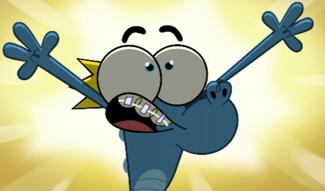Moka the crocodile with braces Blank Meme Template