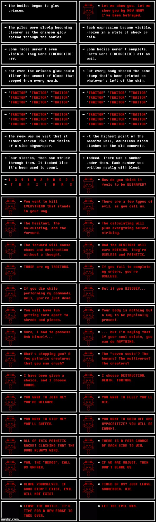 LEAVE. (Chapter 29, Day [?]) | image tagged in undertale,understream,chapters,chapter,textbox,corruption | made w/ Imgflip meme maker