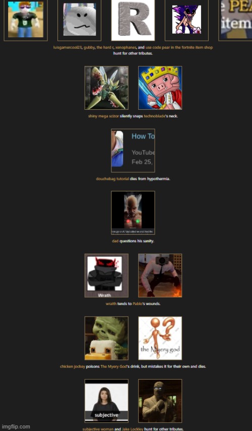 r.i.p technoblade | image tagged in hi | made w/ Imgflip meme maker