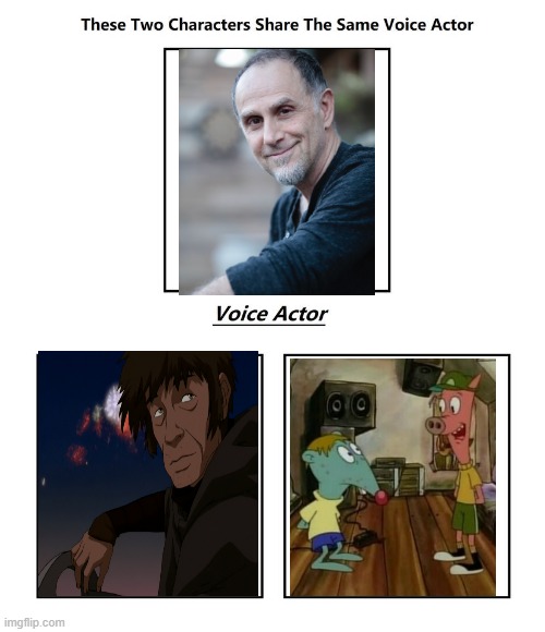 John Kassir | image tagged in same voice actor,john kassir,catdog,avatar the last airbender,nickelodeon | made w/ Imgflip meme maker