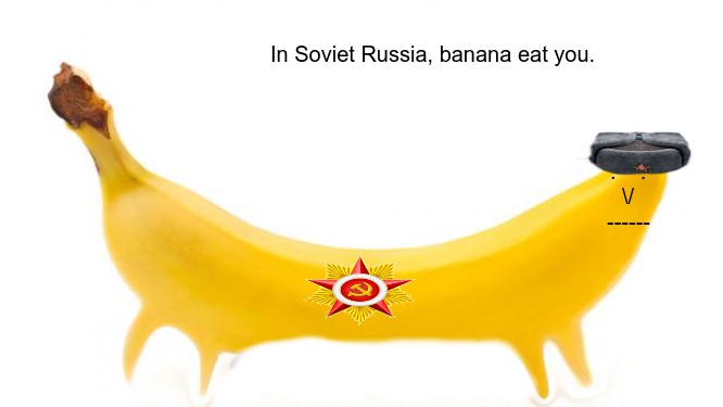 High Quality Soviet Banana Blank Meme Template