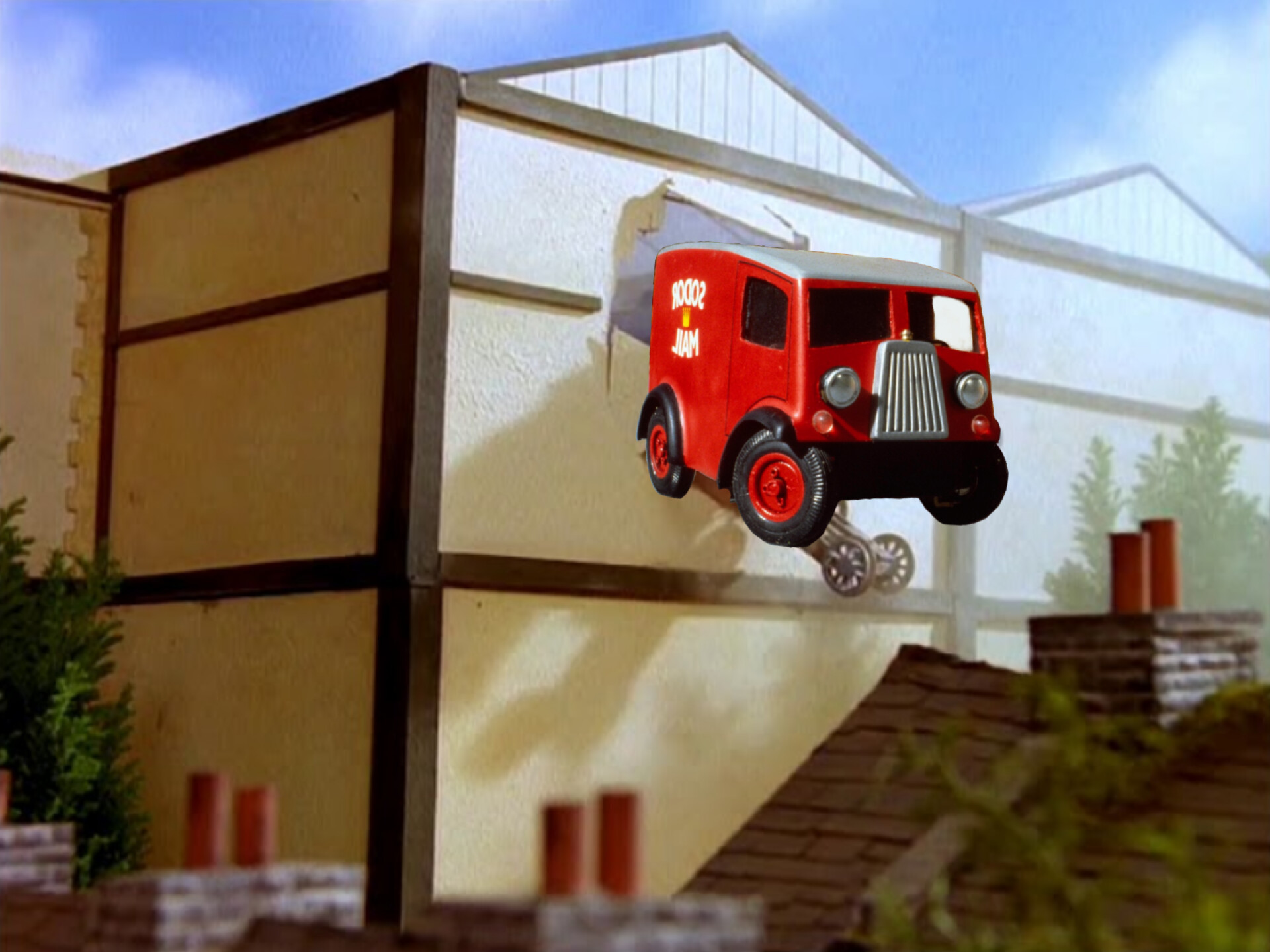 Post Van Does the Station Joke Blank Meme Template