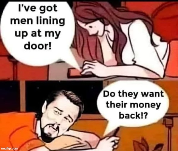 A HOT ITEM... at first | image tagged in vince vance,menes,boy and girl texting,leonardo dicaprio django laugh,streetwalker,confident | made w/ Imgflip meme maker