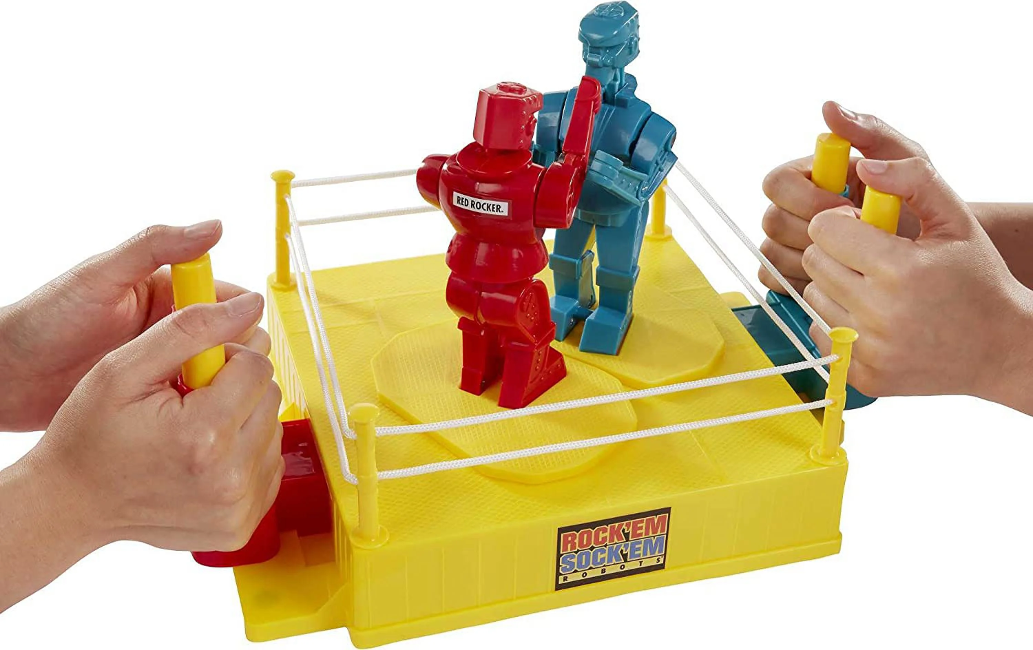 Rock em Sock em Robots Blank Meme Template