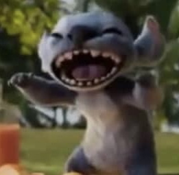 Possessed Stitch Blank Meme Template