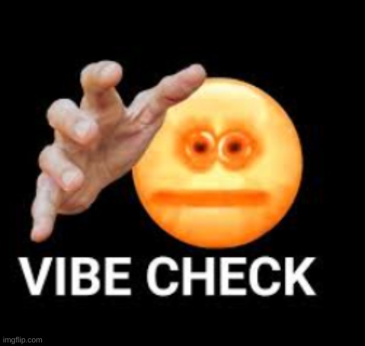 VIBE CHECK | image tagged in vibe check | made w/ Imgflip meme maker
