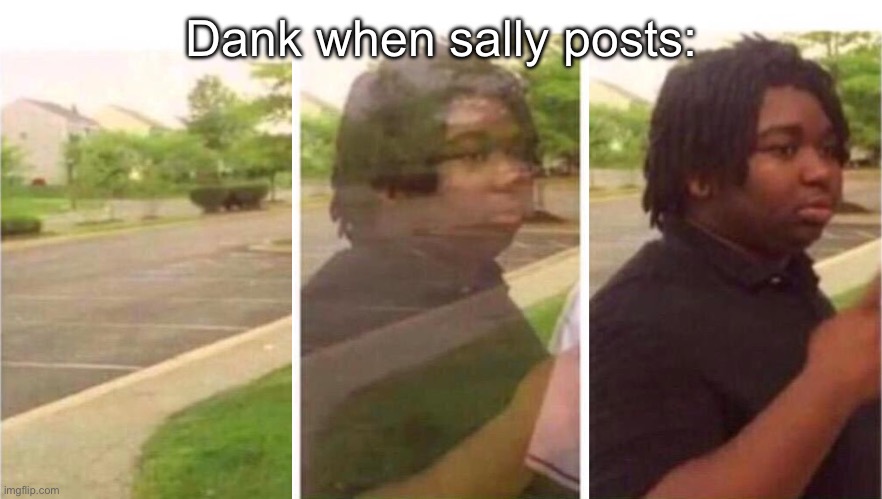 Visibility | Dank when sally posts: | image tagged in visibility | made w/ Imgflip meme maker