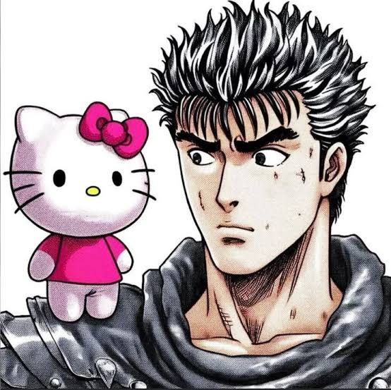 hello kitty guts Blank Meme Template