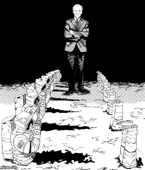 its joever | image tagged in memes,chainsaw man,manga,joe biden | made w/ Imgflip meme maker
