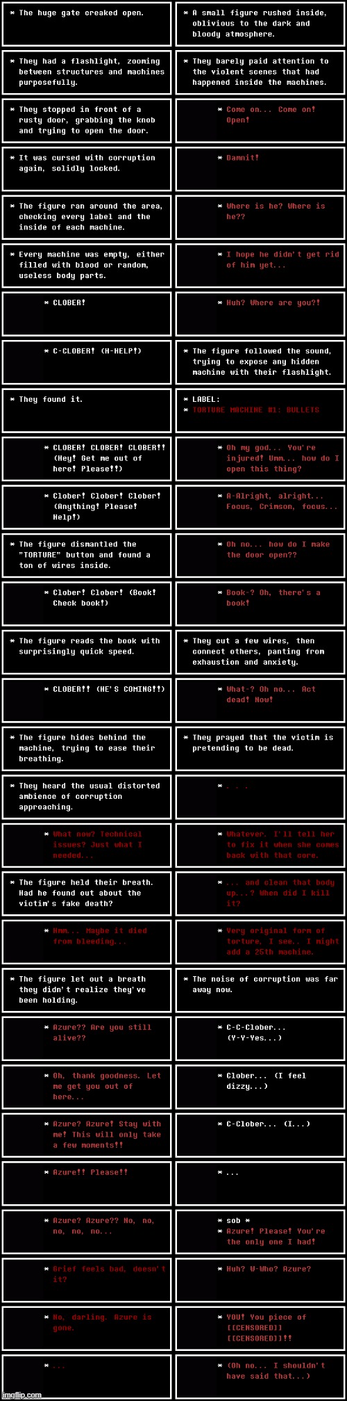 (Chapter 31, Day [?]) | image tagged in undertale,chapters,understream,corruption,textbox,series | made w/ Imgflip meme maker
