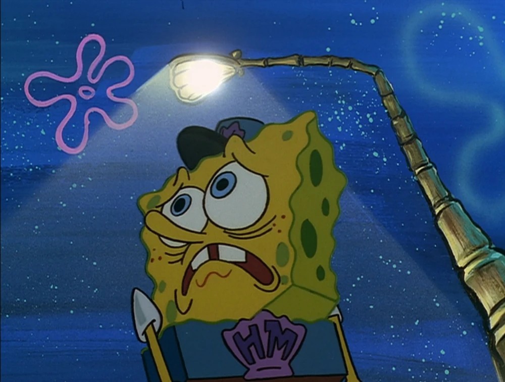 Spongebob The Maniac Blank Meme Template