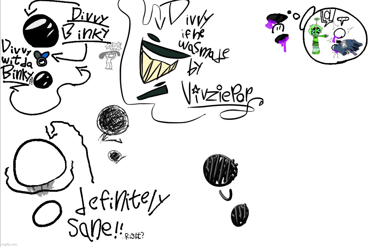 here’s a silly little art dump of divvy | made w/ Imgflip meme maker