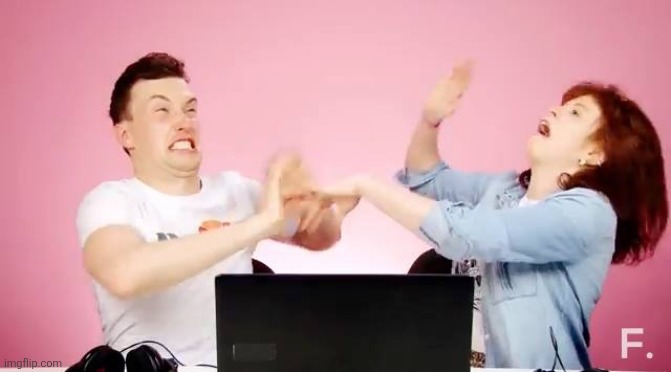 Slap fight | image tagged in slap fight | made w/ Imgflip meme maker