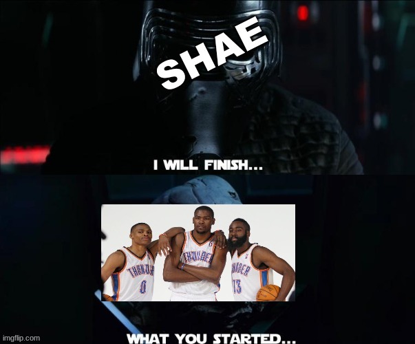 OKC Thunder meme | image tagged in memes,nba memes,sports,basketball,basketball meme | made w/ Imgflip meme maker