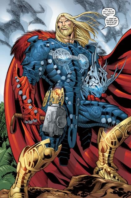 Rune king thor Blank Meme Template