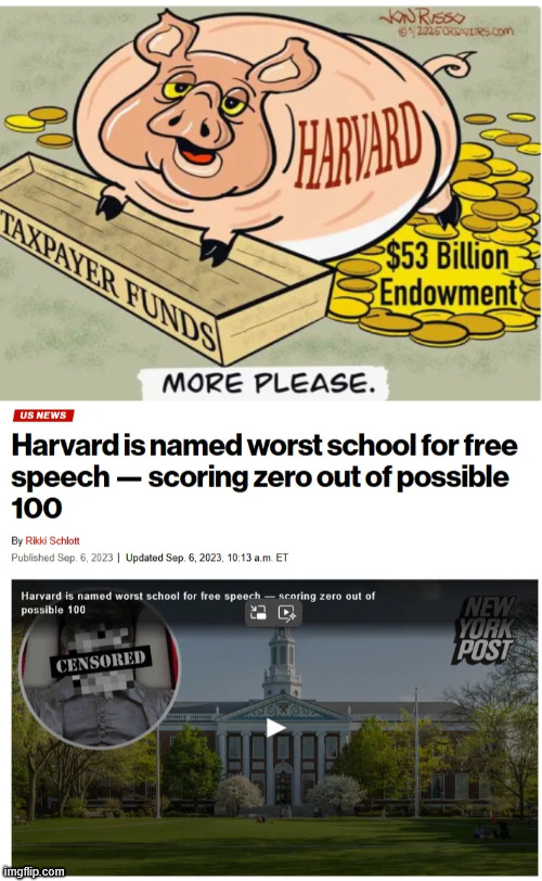 Fascist Harvard does not deserve US taxpayer money. Give it to trade schools. | image tagged in defund,fascist,harvard | made w/ Imgflip meme maker