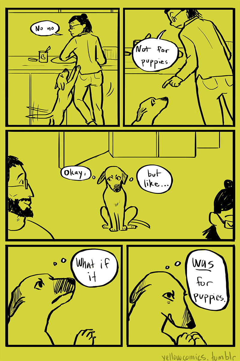 What if was for puppies Blank Meme Template