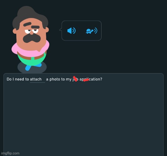 Duolingo is so scary | made w/ Imgflip meme maker