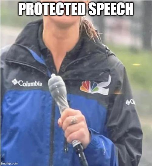 PROTECTED SPEECH | made w/ Imgflip meme maker