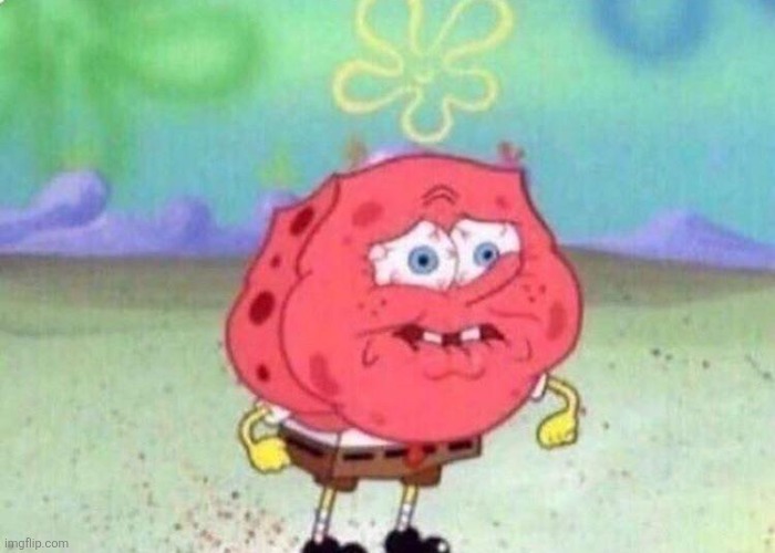 Spongebob holding breath | image tagged in spongebob holding breath | made w/ Imgflip meme maker