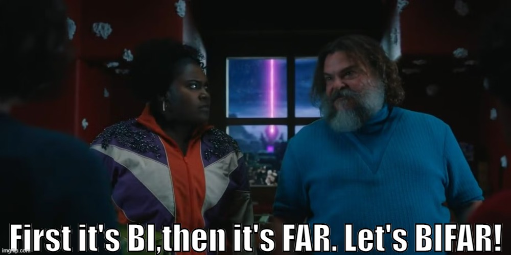 A BIFARcraft Movie | First it's BI,then it's FAR. Let's BIFAR! | image tagged in dune,minecraft movie | made w/ Imgflip meme maker