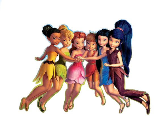 TinkerBell and Her Friends Render Blank Meme Template
