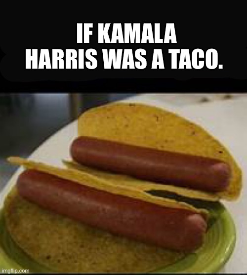 IF KAMALA HARRIS WAS A TACO. | made w/ Imgflip meme maker