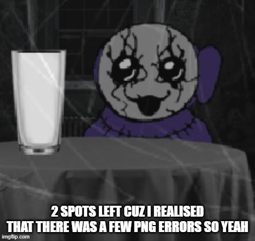 Goober Tinky | 2 SPOTS LEFT CUZ I REALISED THAT THERE WAS A FEW PNG ERRORS SO YEAH | image tagged in goober tinky | made w/ Imgflip meme maker