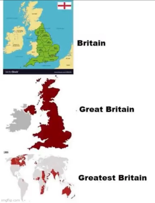 Britain, Great Britain & Greatest Britain | image tagged in britain great britain greatest britain | made w/ Imgflip meme maker