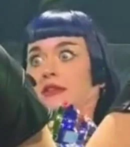Katy Perry Cringe Blank Meme Template